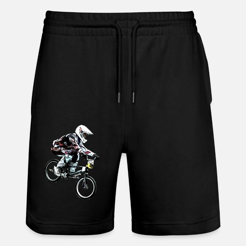 bmx - Short de jogging bio TRAINER Stanley/Stella unisexe - noir