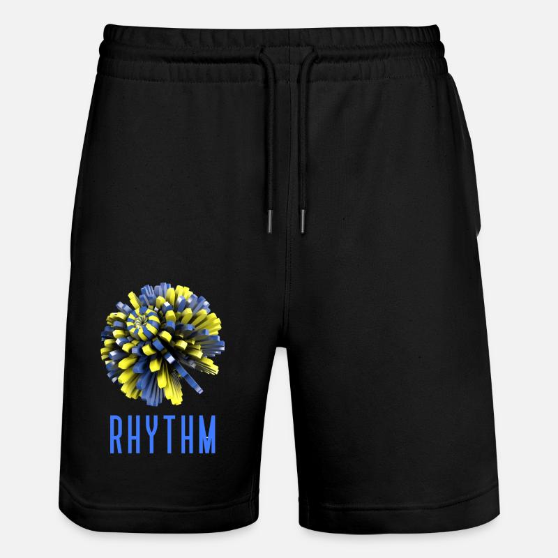 Imprimés pour mélomanes, musique, tendance - Short de jogging bio TRAINER Stanley/Stella unisexe - noir