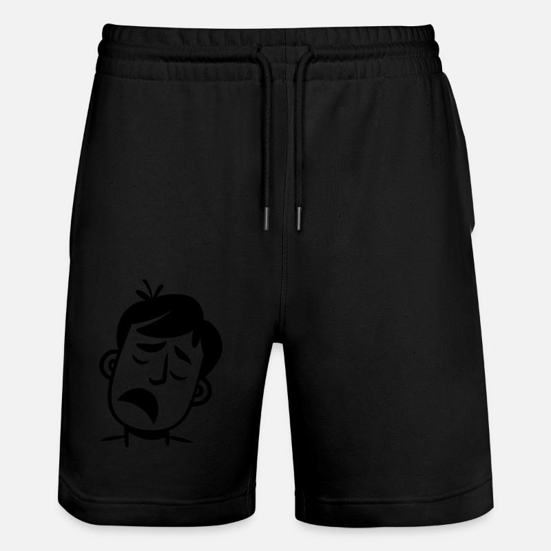 fatigue - Short de jogging bio TRAINER Stanley/Stella unisexe - noir