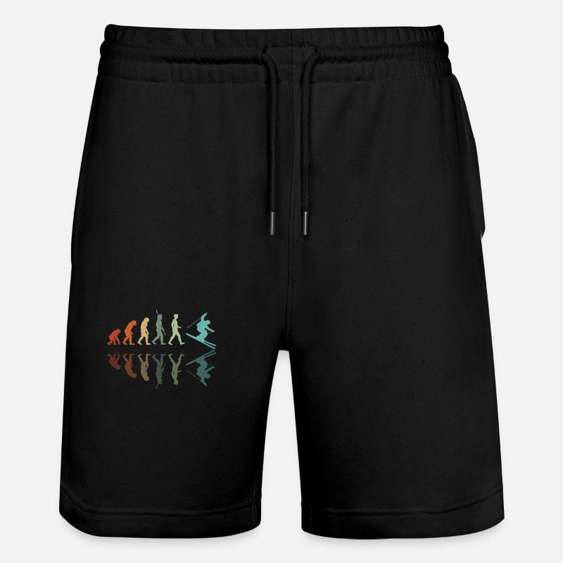 Développement du ski - Short de jogging bio TRAINER Stanley/Stella unisexe - noir