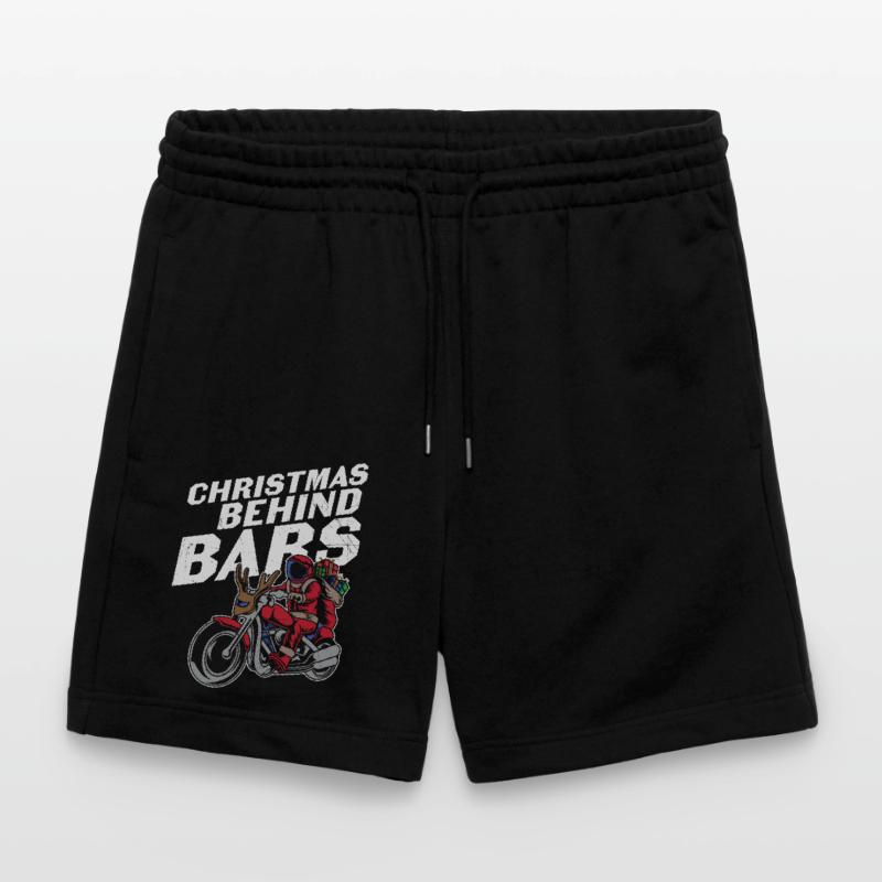 Weihnachtsmann Pullover - Weihnachtspullover Stanley/Stella Unisex Bio Joggingshorts Trainer 