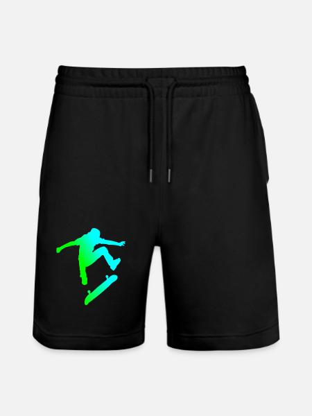 Skater - Stanley/Stella Trainer Unisex Organic Jogging Shorts - black