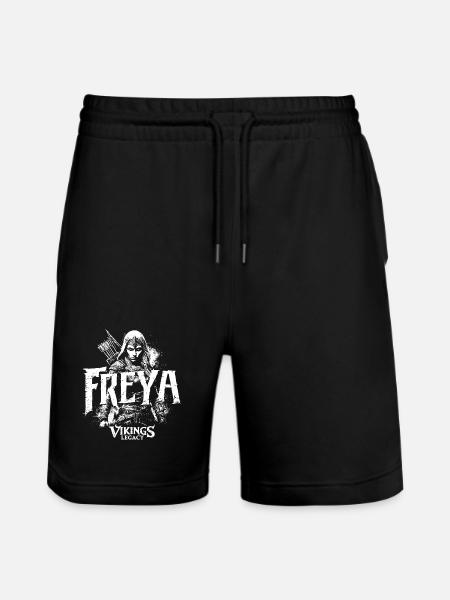 Freya - la déesse viking - Short de jogging bio TRAINER Stanley/Stella unisexe - noir