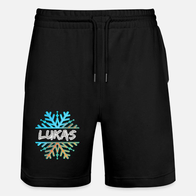 Lukas - Short de jogging bio TRAINER Stanley/Stella unisexe - noir