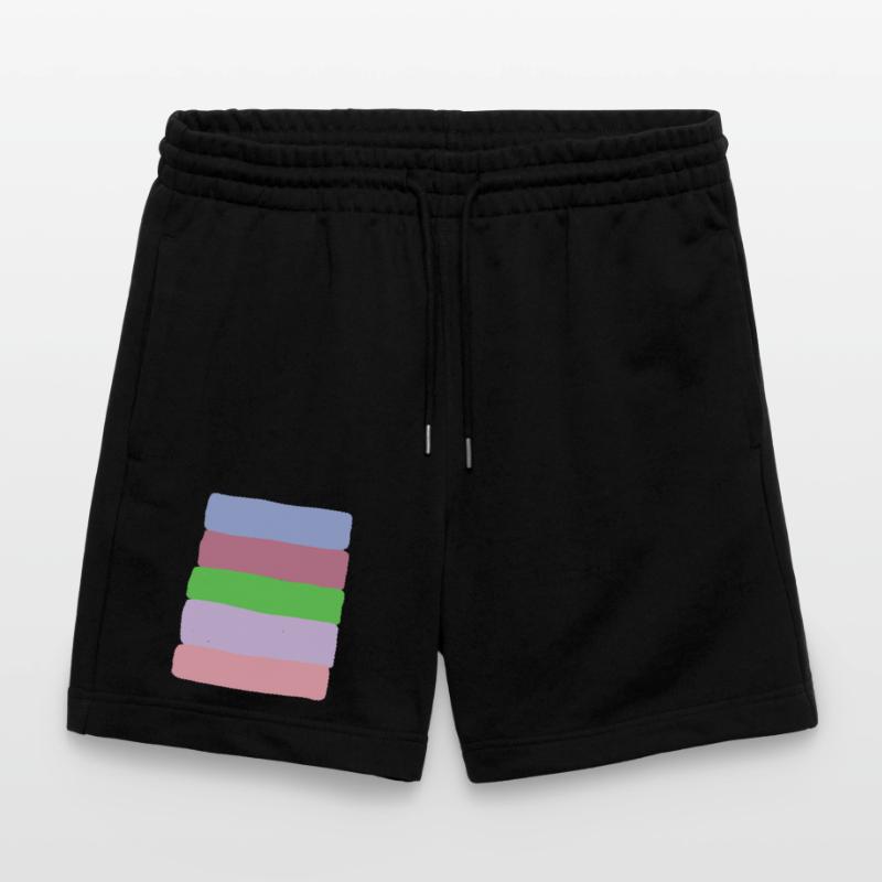 Pastellstreifen-Stack Stanley/Stella Unisex Bio Joggingshorts Trainer 