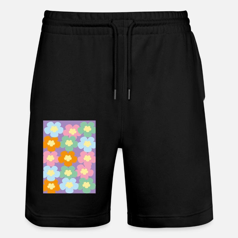 Flower Power - Short de jogging bio TRAINER Stanley/Stella unisexe - noir