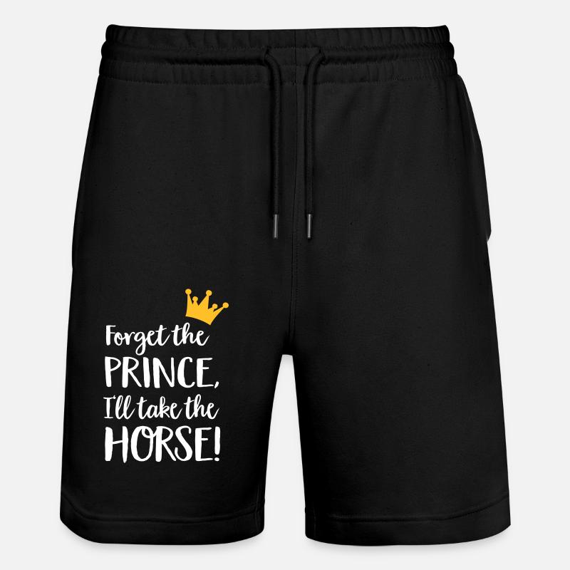 cheval - Short de jogging bio TRAINER Stanley/Stella unisexe - noir