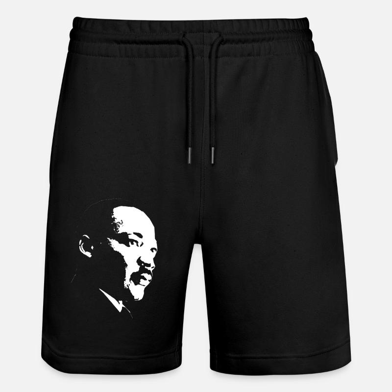 Martin Luther King - Short de jogging bio TRAINER Stanley/Stella unisexe - noir