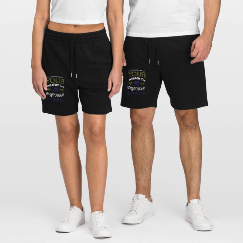 C Sharp Programming Gift Present Doctor Stanley/Stella Trainer Unisex Organic Jogging Shorts