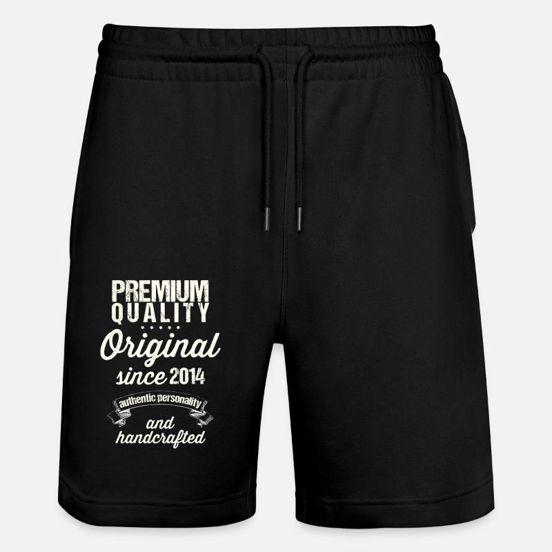 Année 2014 - Short de jogging bio TRAINER Stanley/Stella unisexe - noir