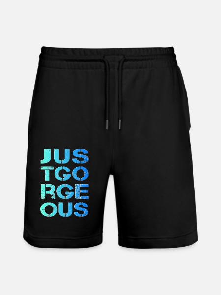 Juste super, parfaite, magnifique dentelle - Short de jogging bio TRAINER Stanley/Stella unisexe - noir