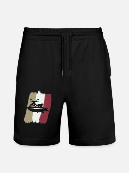 Jet Ski Water Ski - Stanley/Stella Trainer Unisex Organic Jogging Shorts - black