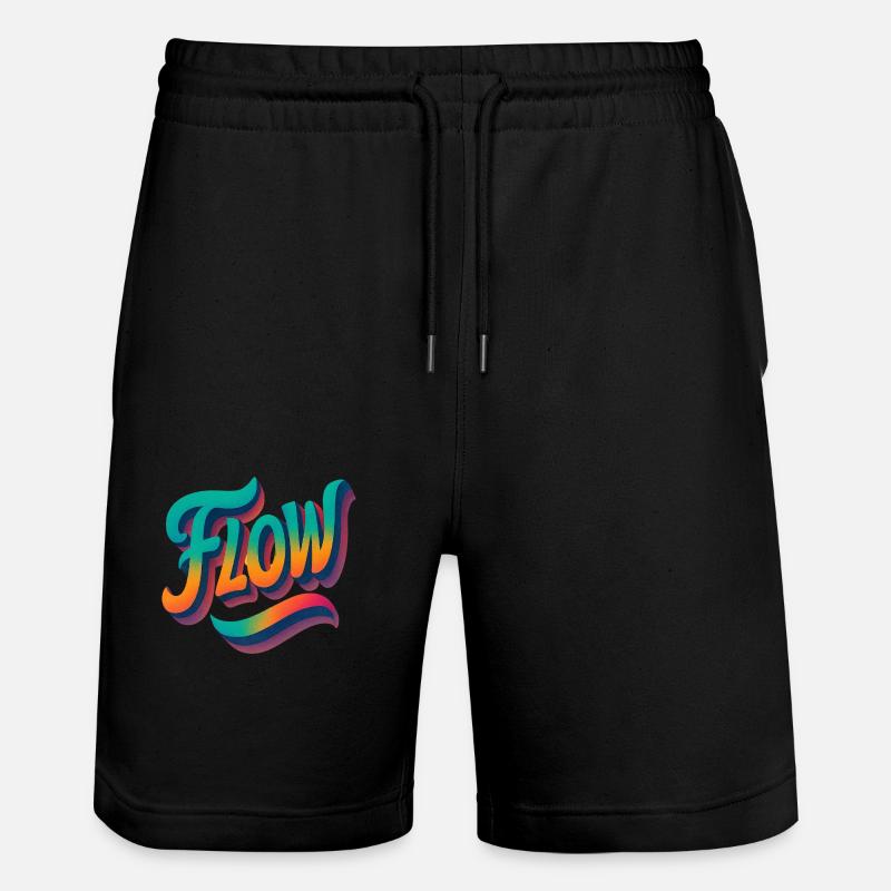 Let It Flow - Short de jogging bio TRAINER Stanley/Stella unisexe - noir