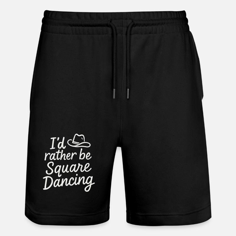 Je préfère danser carré - Short de jogging bio TRAINER Stanley/Stella unisexe - noir