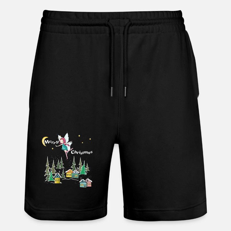 Noël - Short de jogging bio TRAINER Stanley/Stella unisexe - noir