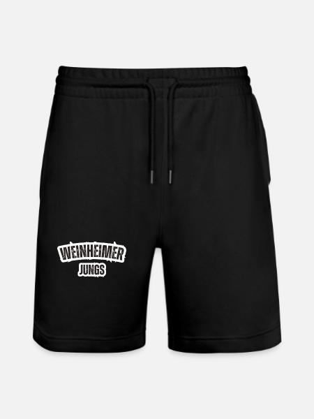 Weinheim Boys - Stanley/Stella Trainer Unisex Organic Jogging Shorts - black