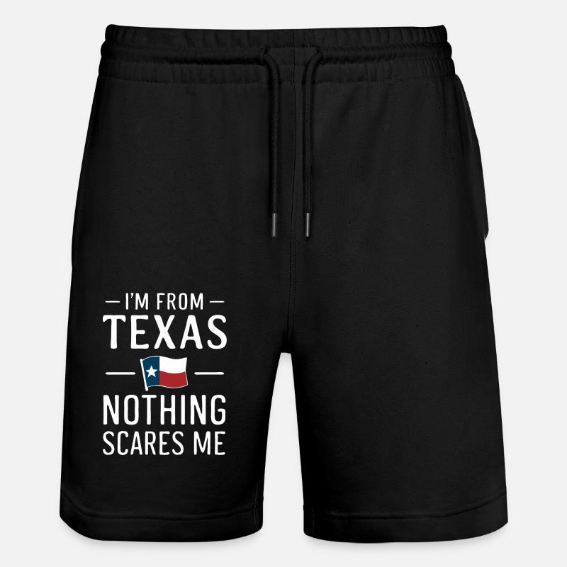 État du Texas Texans Texas - Short de jogging bio TRAINER Stanley/Stella unisexe - noir