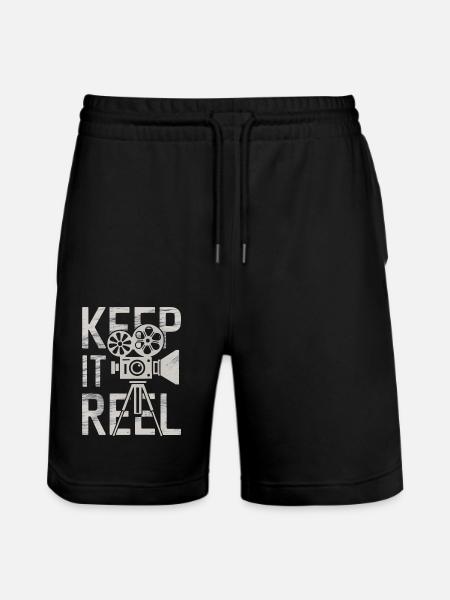 Filmmaker Film Director Cinematographer Film - Stanley/Stella Trainer Unisex Organic Jogging Shorts - black