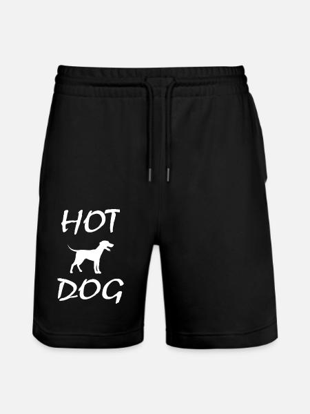 Dancing Dance Music - Stanley/Stella Trainer Unisex Organic Jogging Shorts - black