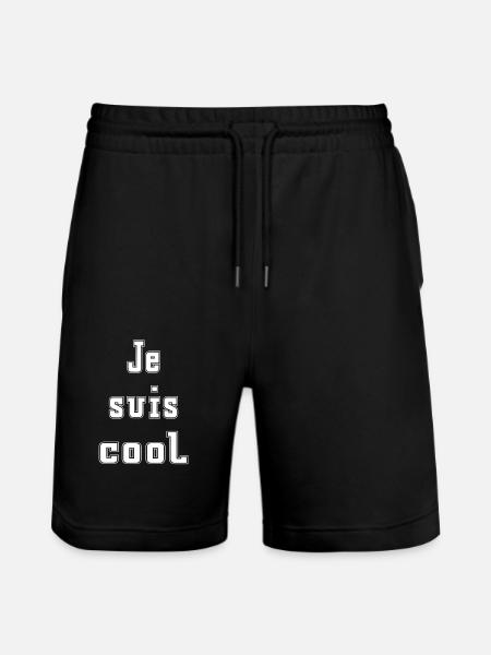 Je suis cool - Short de jogging bio TRAINER Stanley/Stella unisexe - noir
