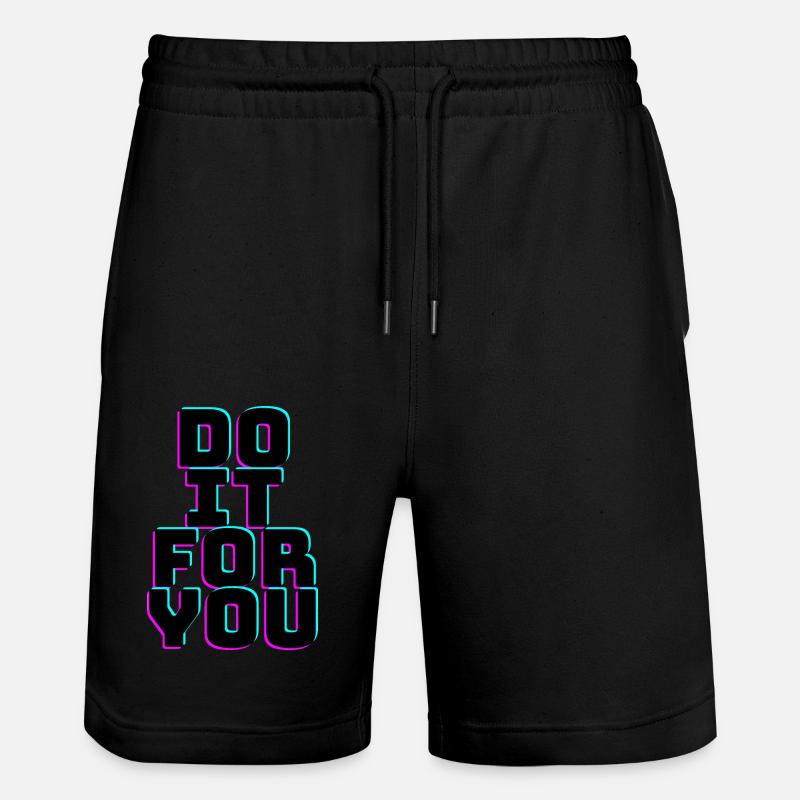 DOITFORYOU - Short de jogging bio TRAINER Stanley/Stella unisexe - noir