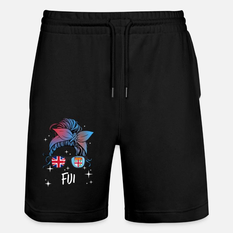 Fiji - Short de jogging bio TRAINER Stanley/Stella unisexe - noir