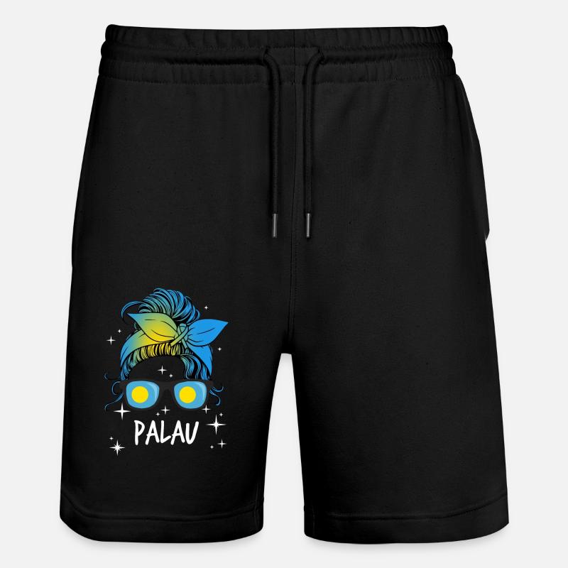 Palau - Short de jogging bio TRAINER Stanley/Stella unisexe - noir