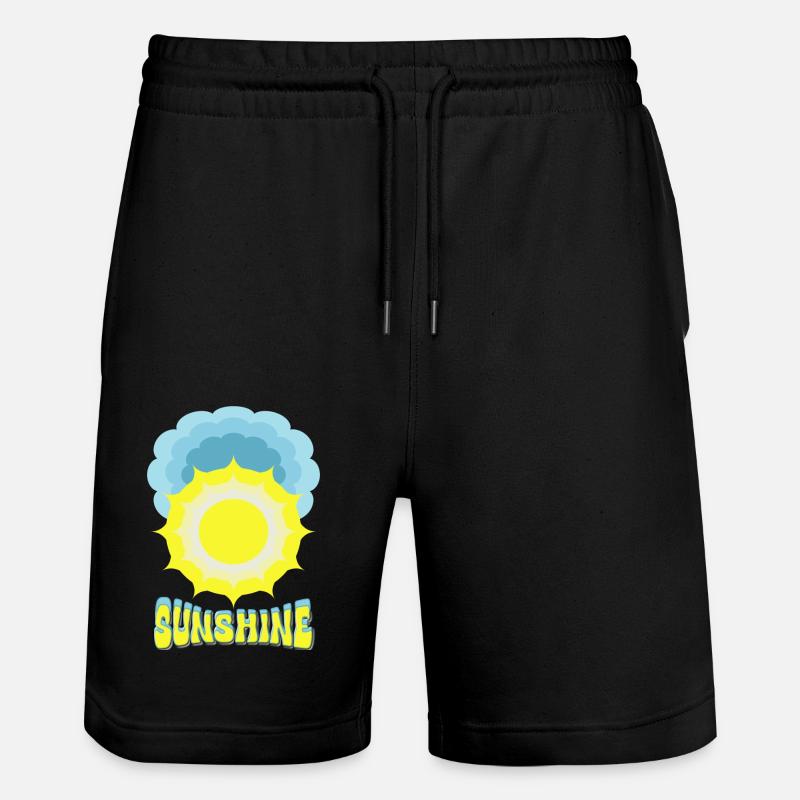 Soleil Soleil - Short de jogging bio TRAINER Stanley/Stella unisexe - noir