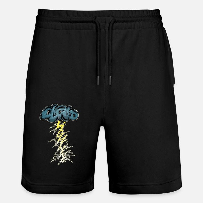 Sturmwetter - Stanley/Stella Unisex Bio Joggingshorts Trainer - Schwarz