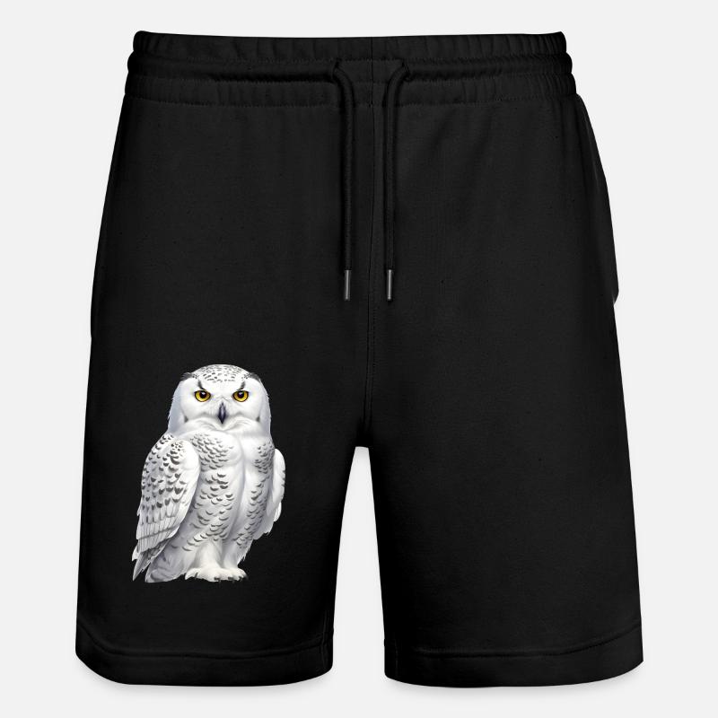 Harfang des neiges - Short de jogging bio TRAINER Stanley/Stella unisexe - noir