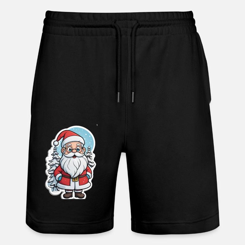 Père Noël - Short de jogging bio TRAINER Stanley/Stella unisexe - noir