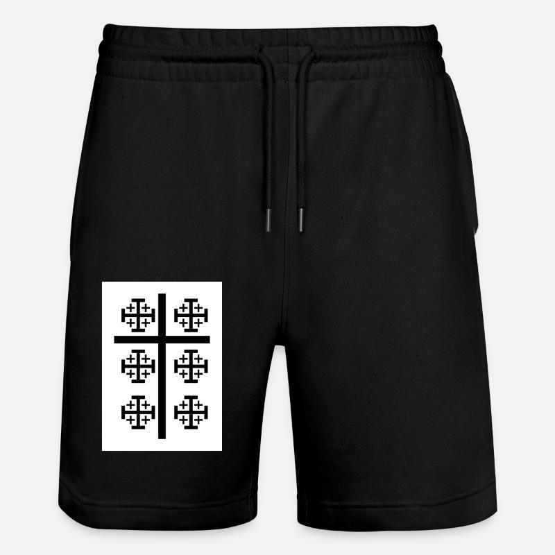 Croix - Short de jogging bio TRAINER Stanley/Stella unisexe - noir