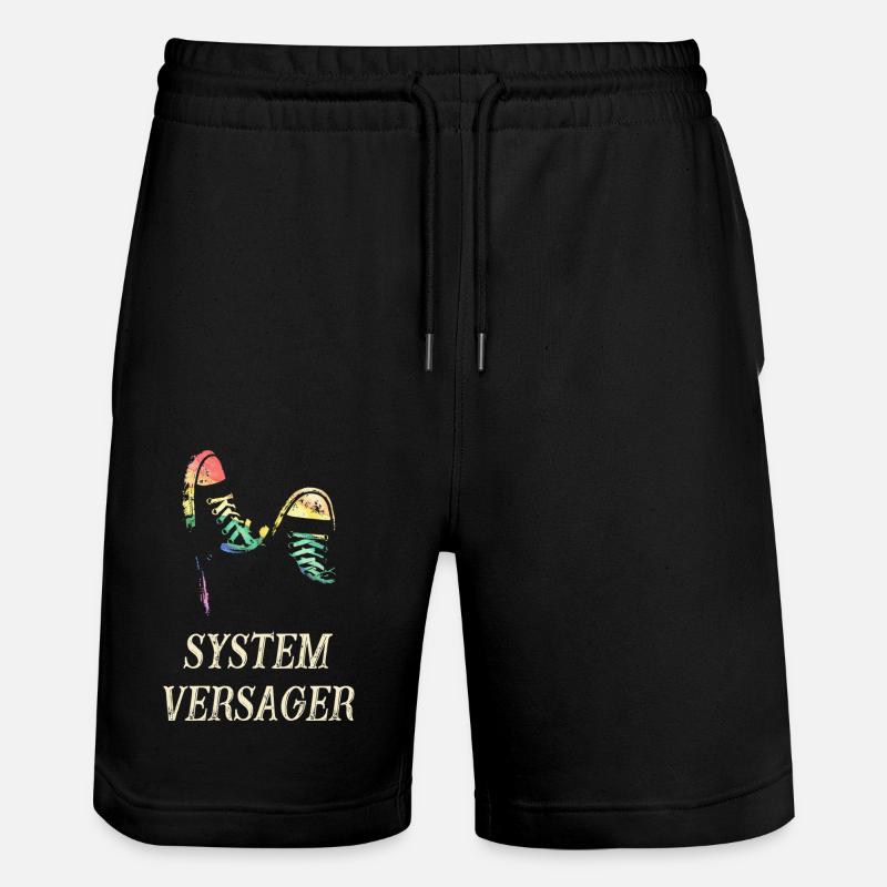 Défaillances du système - Short de jogging bio TRAINER Stanley/Stella unisexe - noir