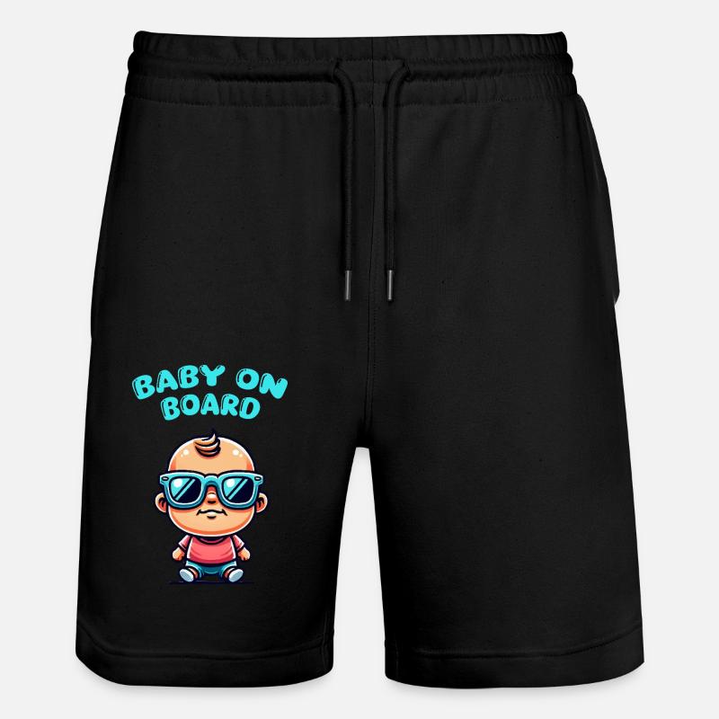 Lunettes de soleil Baby Comic - Short de jogging bio TRAINER Stanley/Stella unisexe - noir