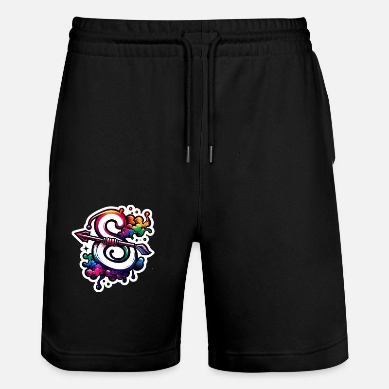 Zodiaque : Sagittaire - Short de jogging bio TRAINER Stanley/Stella unisexe - noir