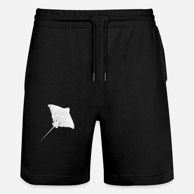 Aigle raie - Short de jogging bio TRAINER Stanley/Stella unisexe - noir
