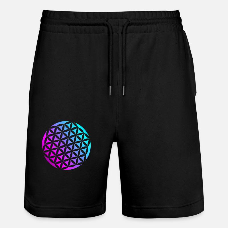 Fleur de vie - Short de jogging bio TRAINER Stanley/Stella unisexe - noir