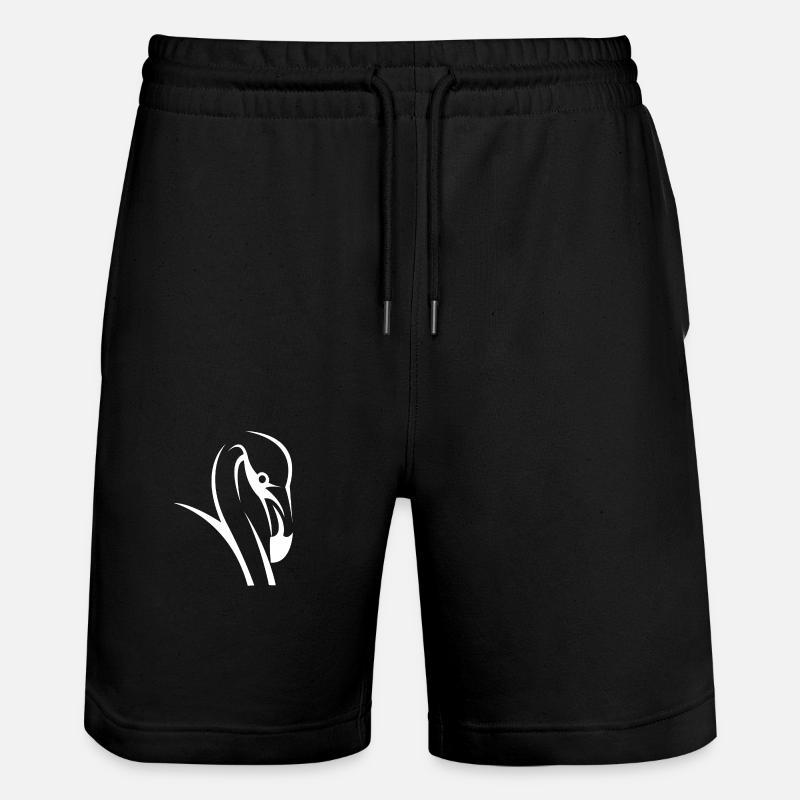 flamingo - Short de jogging bio TRAINER Stanley/Stella unisexe - noir