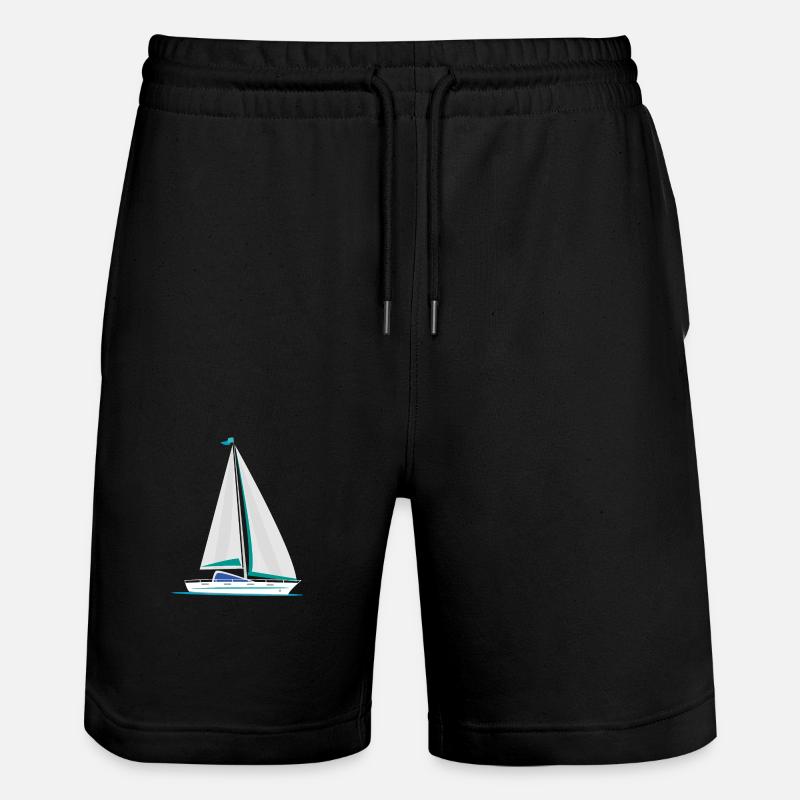 Voile - Short de jogging bio TRAINER Stanley/Stella unisexe - noir