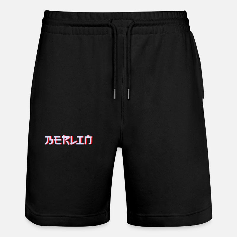 Berlin - Short de jogging bio TRAINER Stanley/Stella unisexe - noir