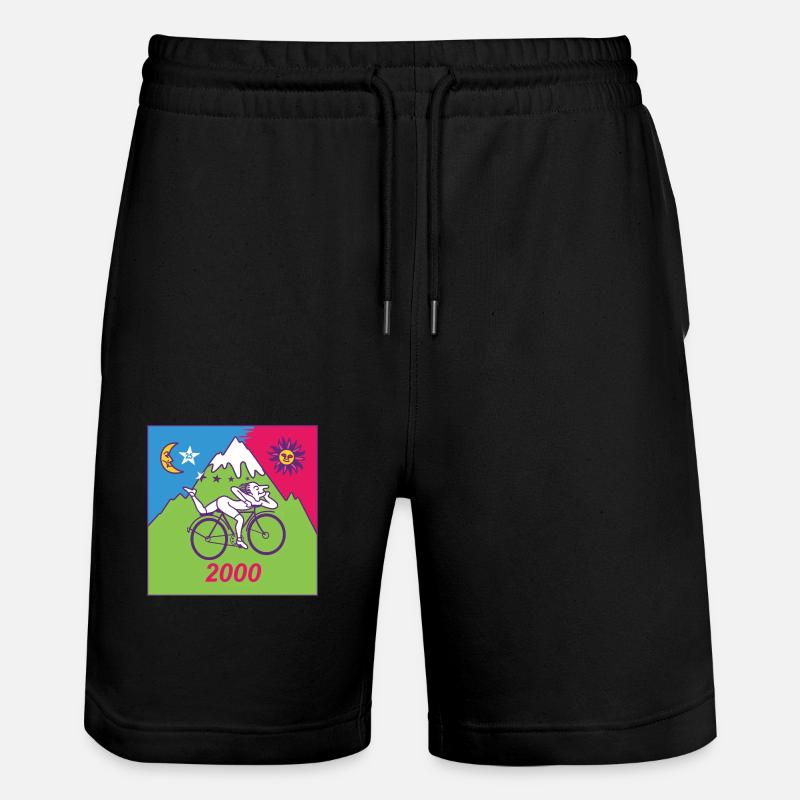 Albert Hofmann LSD 2000 - Stanley/Stella Unisex Bio Joggingshorts Trainer  - Schwarz