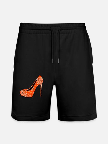 Chaussure à talons hauts - Short de jogging bio TRAINER Stanley/Stella unisexe - noir