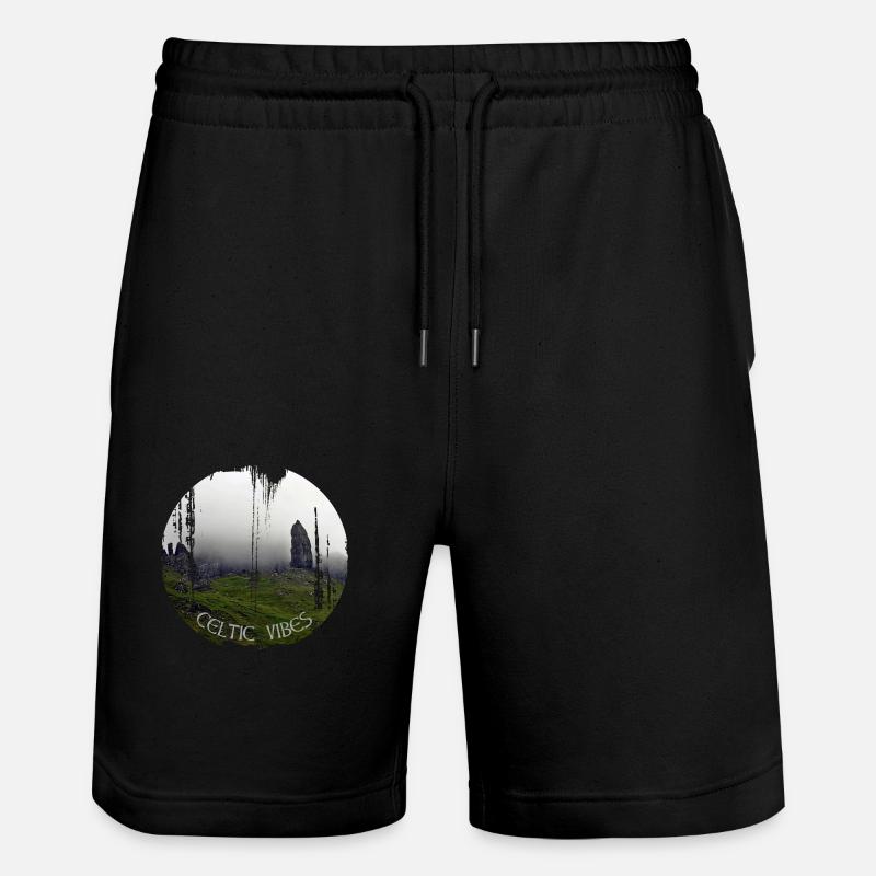 celtes 2 - Short de jogging bio TRAINER Stanley/Stella unisexe - noir