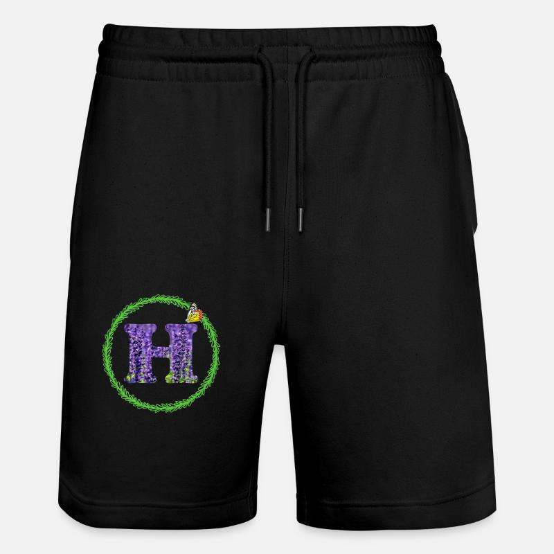 lavande h - Short de jogging bio TRAINER Stanley/Stella unisexe - noir