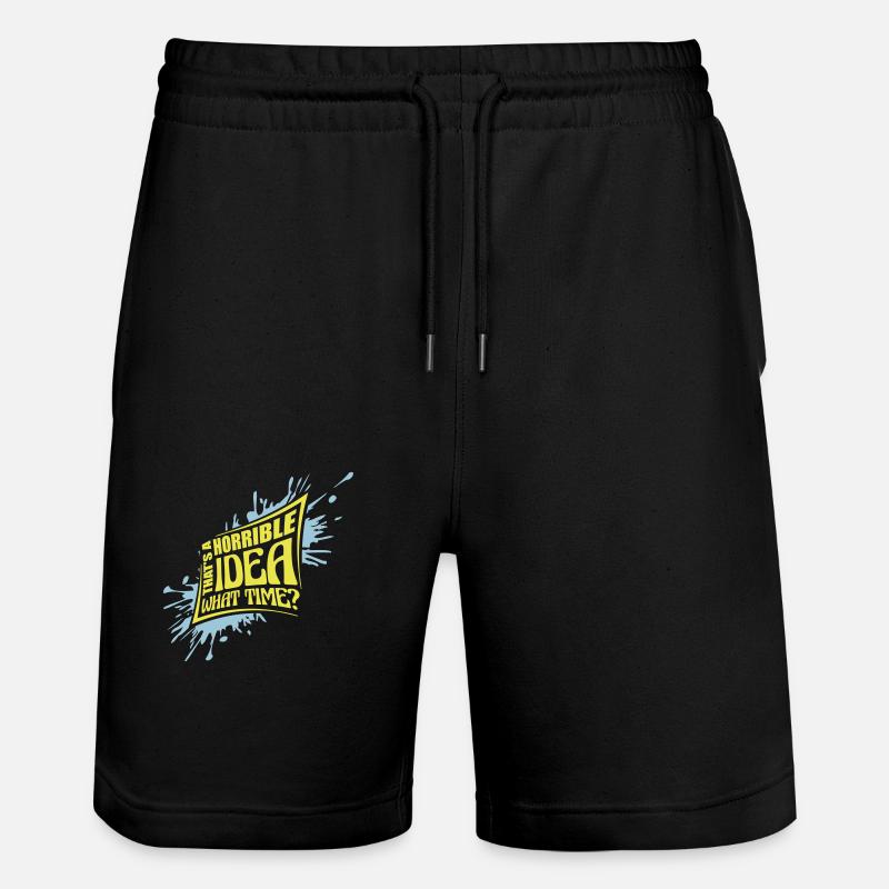 C’est une idée horrible - Short de jogging bio TRAINER Stanley/Stella unisexe - noir