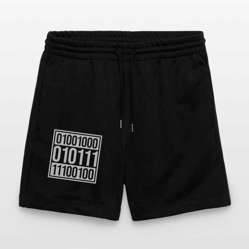 Binär Code Programm Sprache Stanley/Stella Unisex Bio Joggingshorts Trainer 