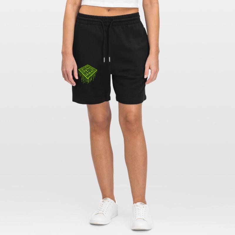 Langage de programme de code binaire Short de jogging bio TRAINER Stanley/Stella unisexe