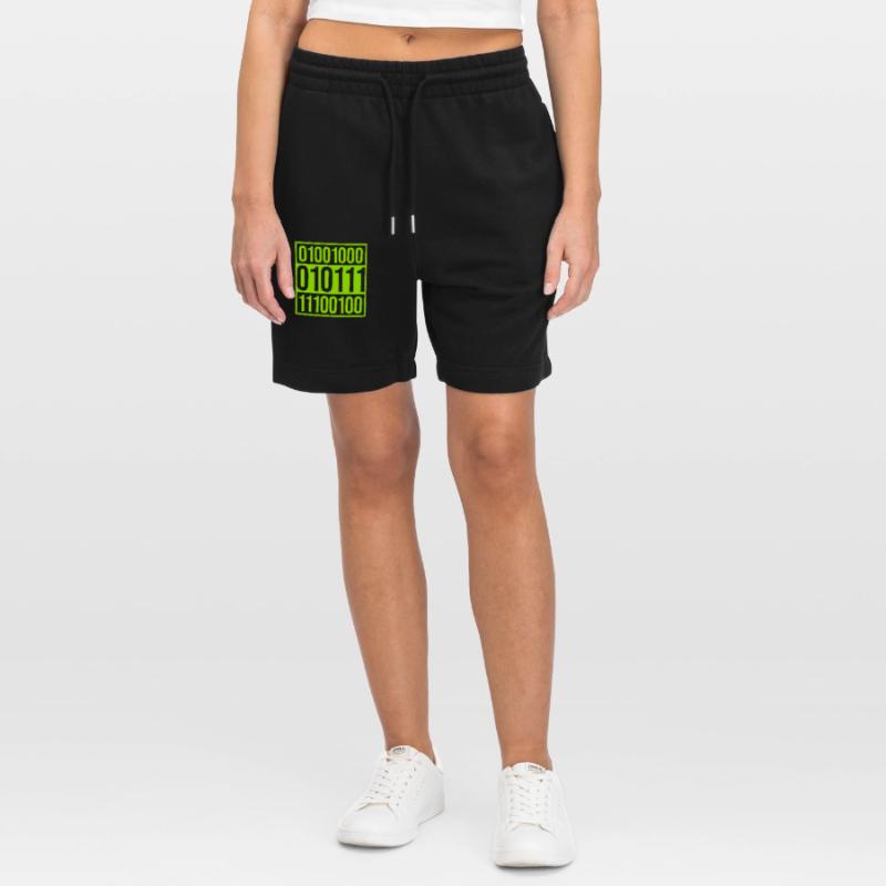 Langage de programme de code binaire Short de jogging bio TRAINER Stanley/Stella unisexe