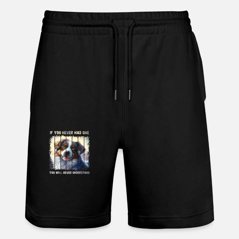 Berger australien - Short de jogging bio TRAINER Stanley/Stella unisexe - noir