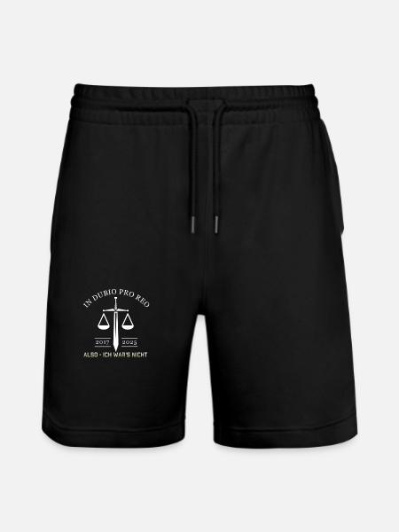 IMG 0424 - Stanley/Stella Unisex Bio Joggingshorts Trainer - Schwarz